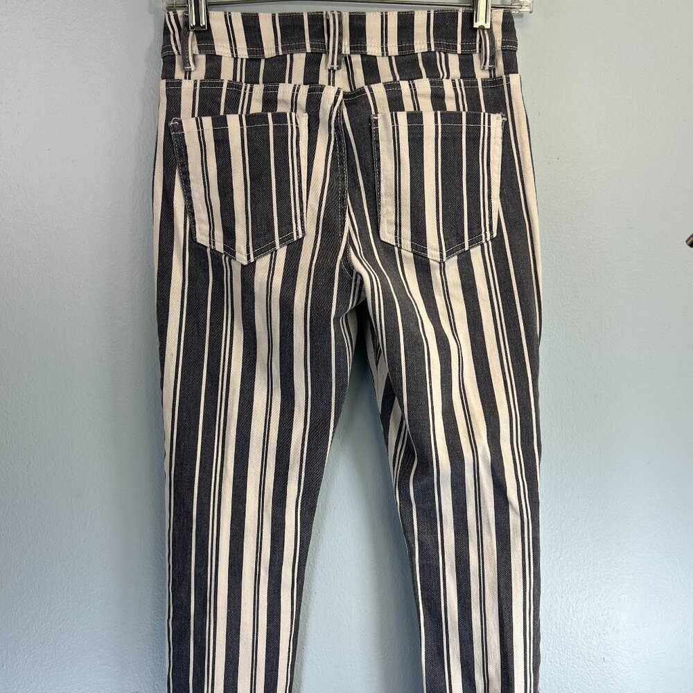 Rocks & Indigo Blue & White Striped Pants